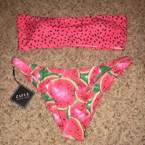 Adorable watermelon bikini